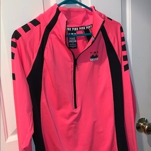 Pink half zip sweatshirt!